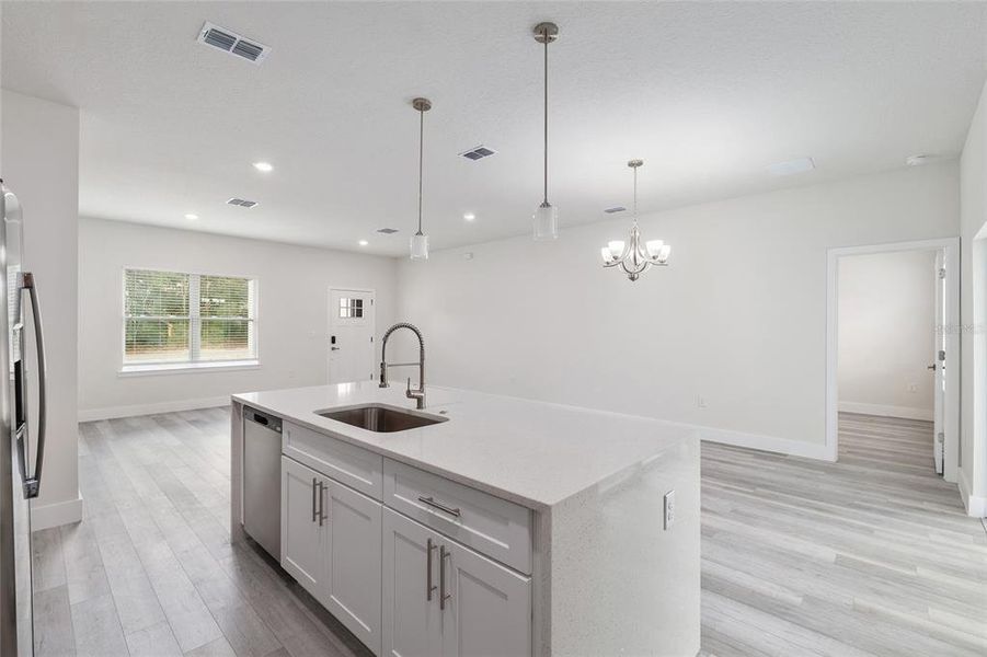 Furnished interior view inside a new home in , Ocala (Image 15). Furnished interior view inside a new home in , Ocala (Image 15).