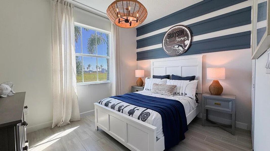 Furnished interior view inside a new home in Delray Trails: The Villas, Delray Beach (Image 9).