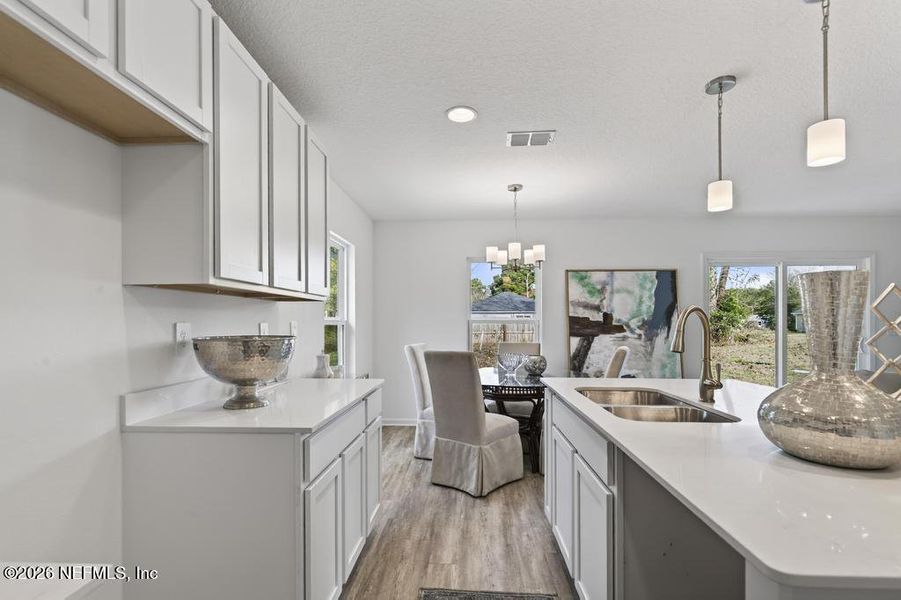 Furnished interior view inside a new home in , Jacksonville (Image 38).