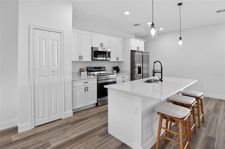 Furnished interior view inside a new home in , Citrus Springs (Image 4).