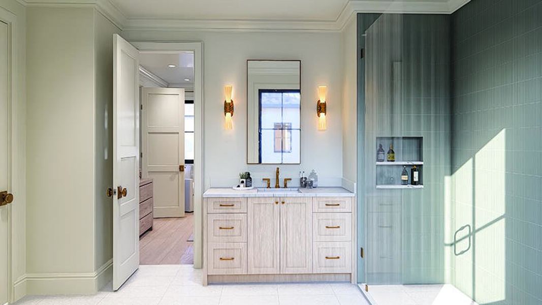 Furnished interior view inside a new home in , Mount Pleasant (Image 5).