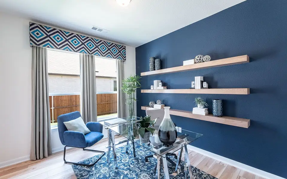 Furnished interior view inside a new home in Hickory Ridge, Elmendorf (Image 3).