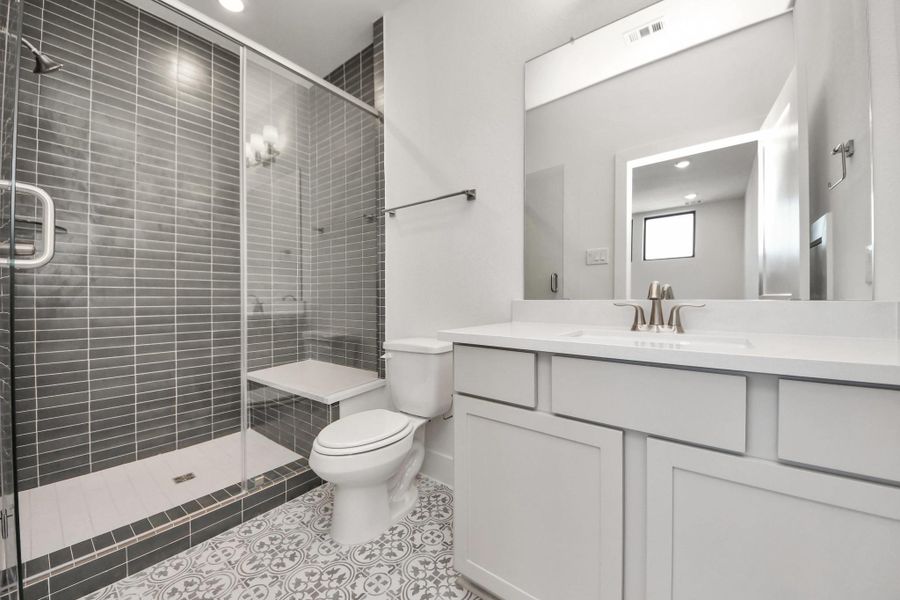 Furnished interior view inside a new home in Caywood Place, Houston (Image 29).