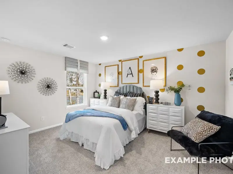 Furnished interior view inside a new home in Liberty Estates, Cleveland (Image 26).