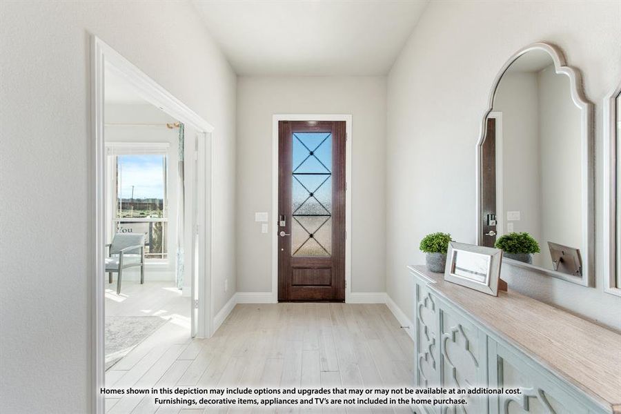 Furnished interior view inside a new home in Abe's Landing, Granbury (Image 19).