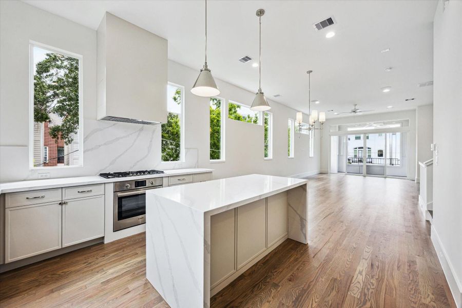 Furnished interior view inside a new home in , Houston (Image 5).