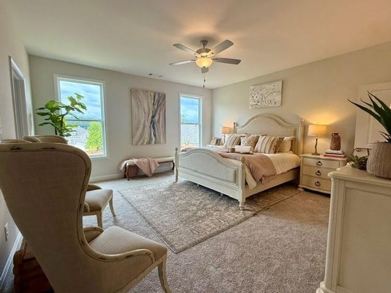 Furnished interior view inside a new home in , Hiram (Image 25).