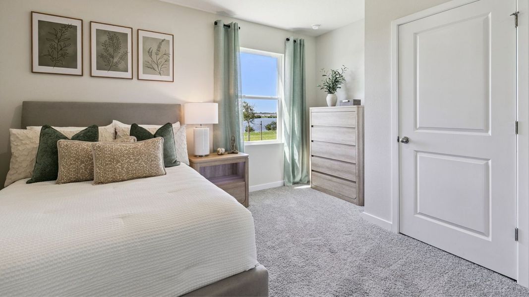 Furnished interior view inside a new home in Campbell Crossing, Port Orange (Image 8).