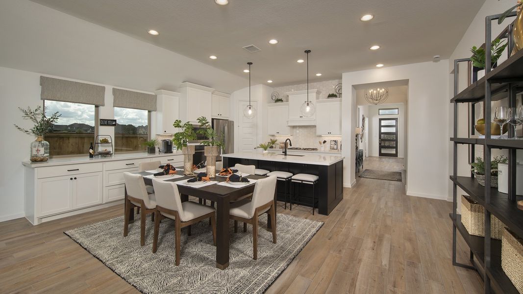 Furnished interior view inside a new home in Candela, Richmond (Image 70).