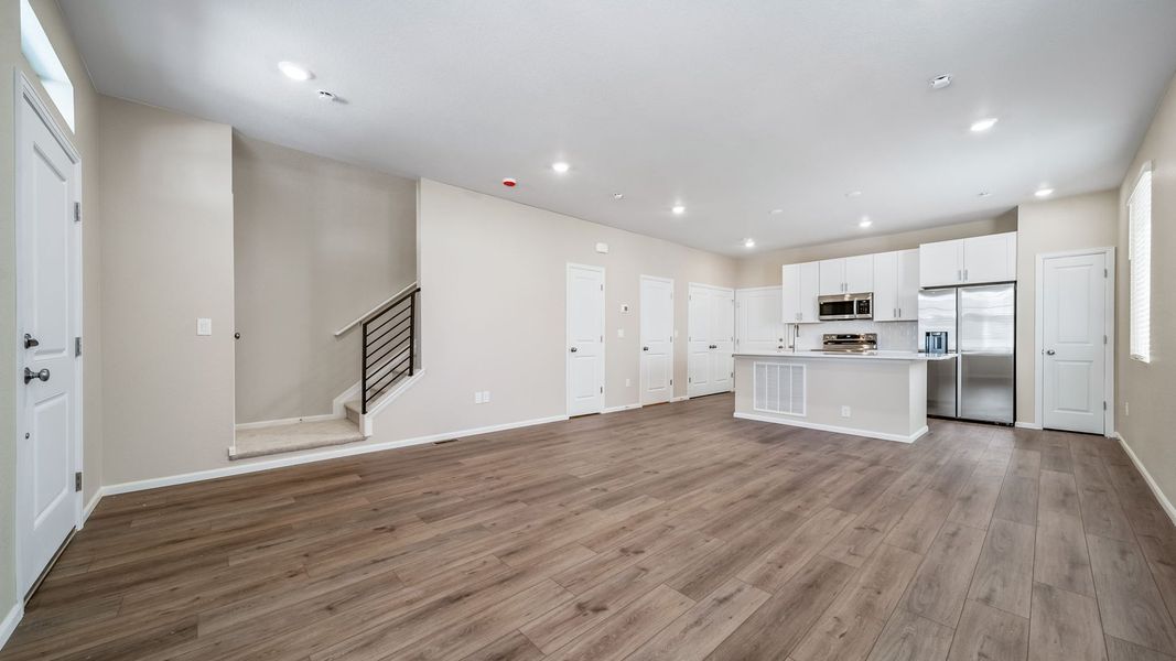 Spacious, unfurnished interior of a new home in Green Valley Ranch, Aurora (Image 14). Spacious, unfurnished interior of a new home in Green Valley Ranch, Aurora (Image 14).