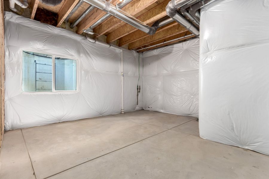 In-progress construction of a new home in West Grange, Longmont, CO (Image 50).