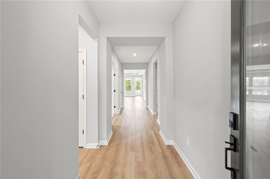Furnished interior view inside a new home in The Reserve At Liberty Park, Braselton (Image 7). Furnished interior view inside a new home in The Reserve At Liberty Park, Braselton (Image 7).