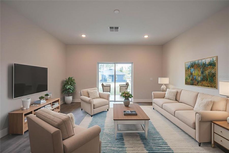 Furnished interior view inside a new home in , Tavares (Image 6).