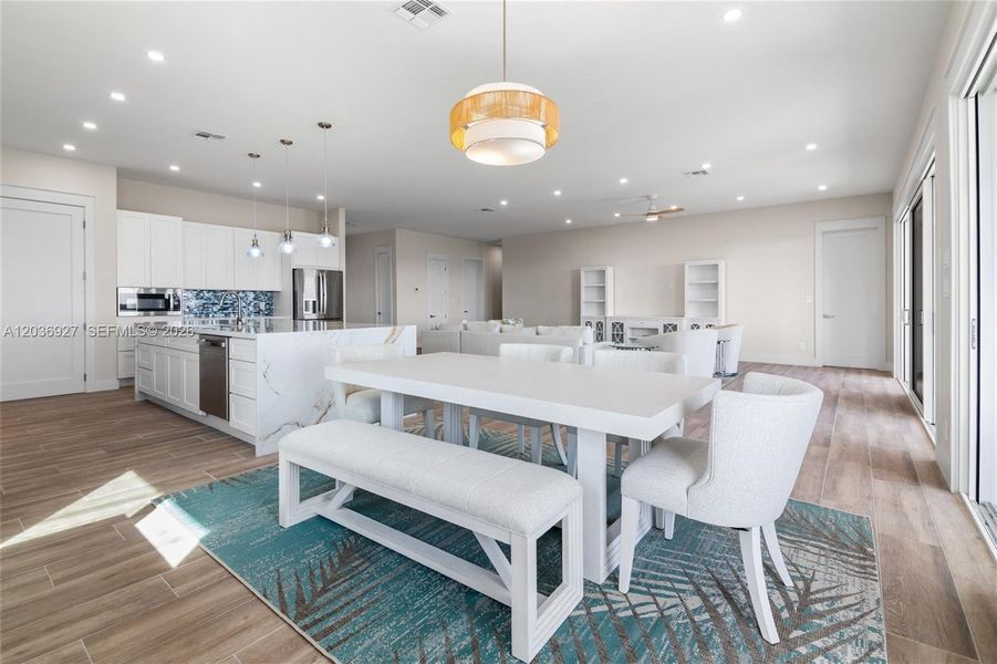 Furnished interior view inside a new home in , Big Pine Key (Image 12).