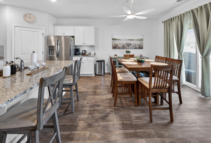 Furnished interior view inside a new home in Carolina Groves, Moncks Corner (Image 7).