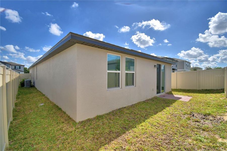 Exterior details and patio area of a home in Hammock Reserve - Signature Series, Haines City (Image 20). Exterior details and patio area of a home in Hammock Reserve - Signature Series, Haines City (Image 20).