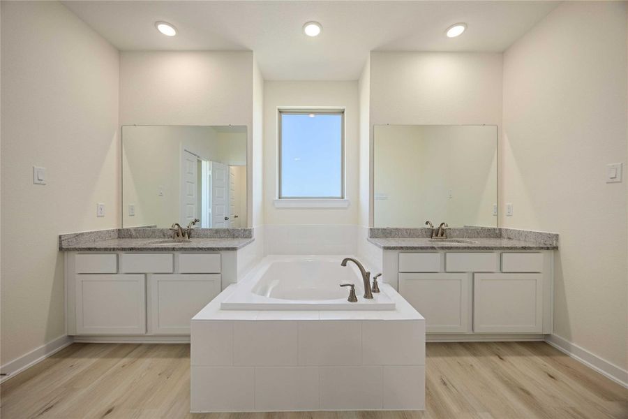 Furnished interior view inside a new home in Blue Heron Estates, Beasley (Image 7).