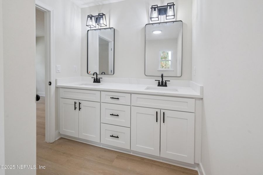 Furnished interior view inside a new home in , Florahome (Image 10).