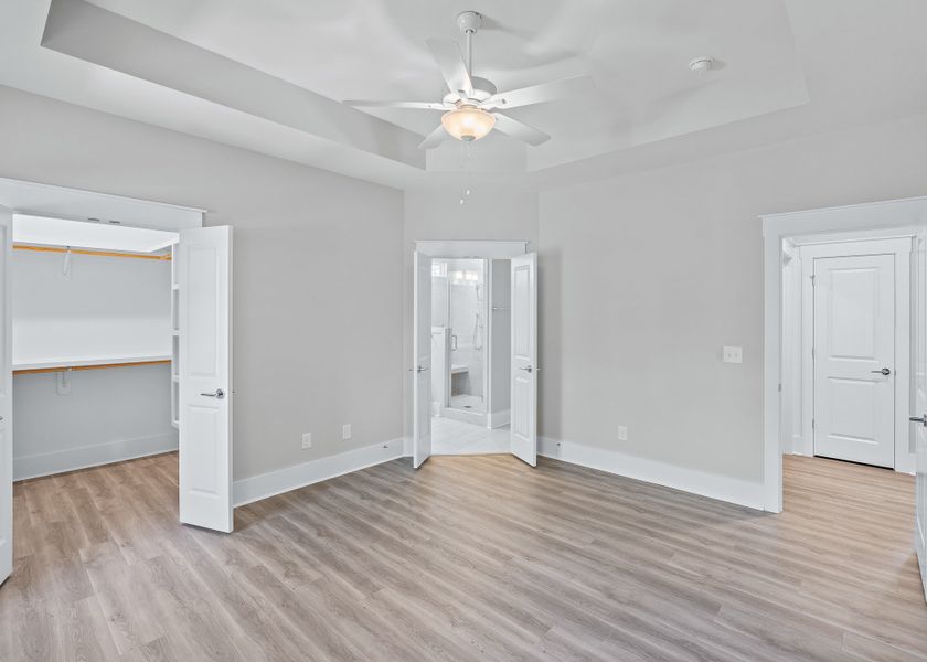 Representative unfurnished interior of a home built from the Birchwood by Bill Clark Homes in Osprey Landing, Southport (Image 31).