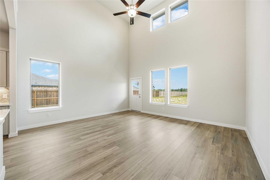 Spacious, unfurnished interior of a new home in Pine Rock Estates, Conroe (Image 18). Spacious, unfurnished interior of a new home in Pine Rock Estates, Conroe (Image 18).