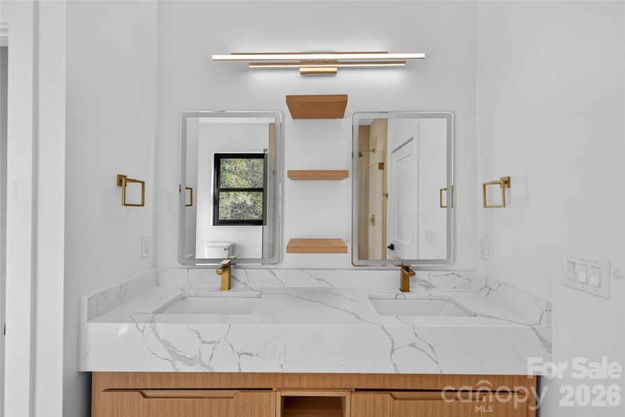 Furnished interior view inside a new home in , Charlotte (Image 9).