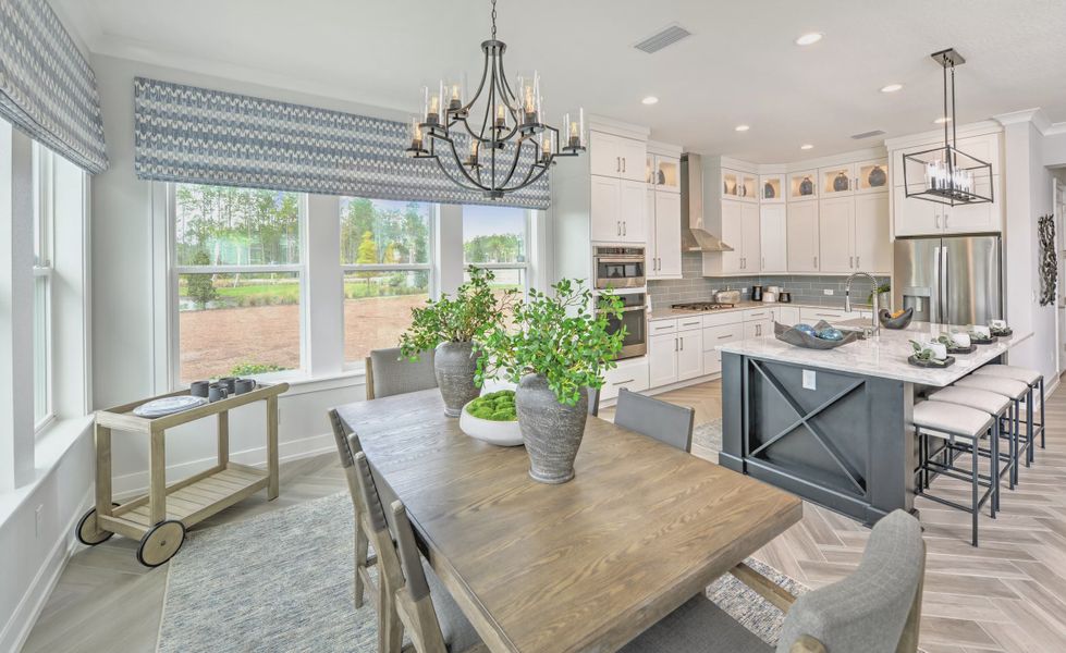 Furnished interior view inside a new home in Middlebourne, St. Johns (Image 13).