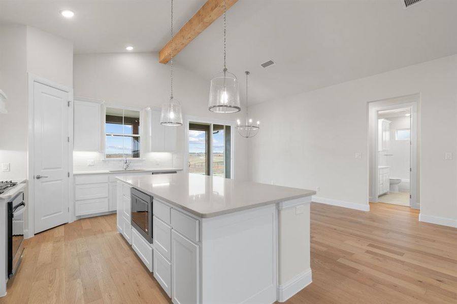 Furnished interior view inside a new home in , Decatur (Image 15).