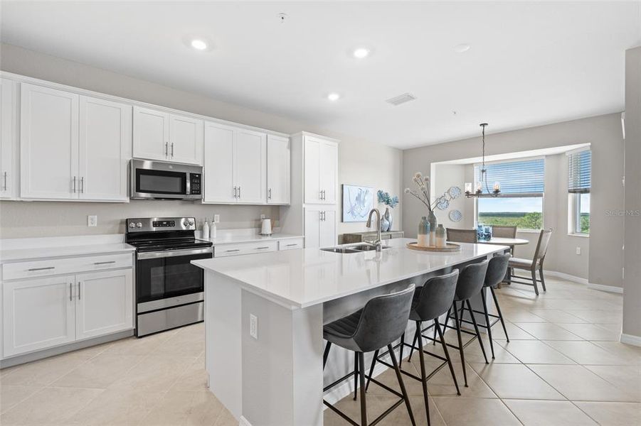Furnished interior view inside a new home in , Punta Gorda (Image 18).