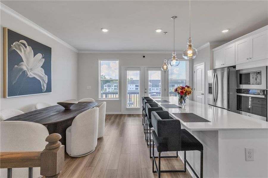 Furnished interior view inside a new home in , McDonough (Image 7).
