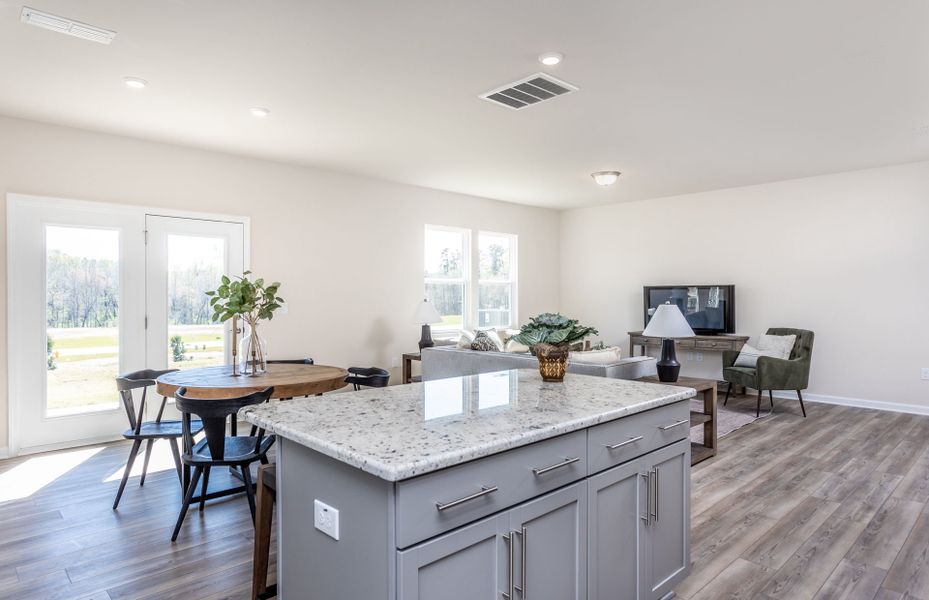 Furnished interior view inside a new home in Westford, Sanford (Image 5).
