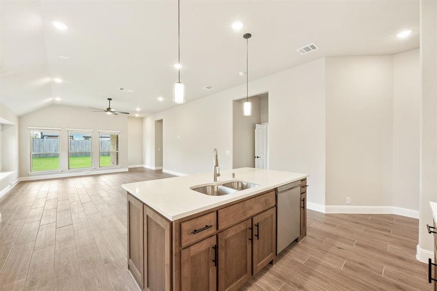 Furnished interior view inside a new home in Heartland Classic 60, Crandall (Image 15).