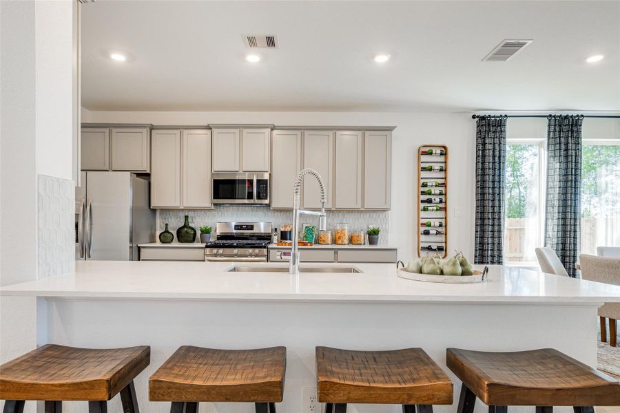 Furnished interior view inside a new home in Anniston, Katy (Image 17).