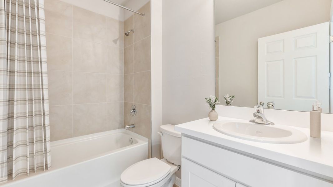 Furnished interior view inside a new home in Palmetto Landing at Babcock Ranch Express, Punta Gorda (Image 13). Furnished interior view inside a new home in Palmetto Landing at Babcock Ranch Express, Punta Gorda (Image 13).