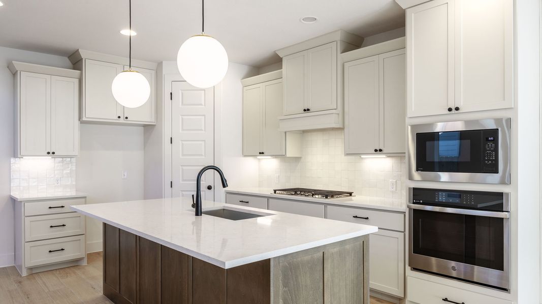 Furnished interior view inside a new home in Easton Park, Austin (Image 3). Furnished interior view inside a new home in Easton Park, Austin (Image 3).