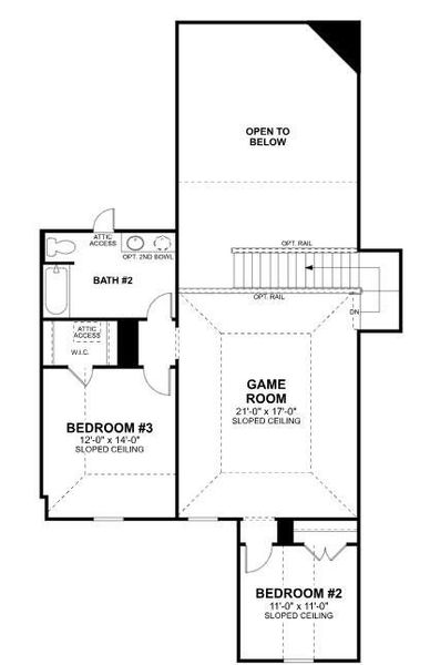 2D floor plan layout of this home in Berryknoll, Montgomery, TX (Image 4). 2D floor plan layout of this home in Berryknoll, Montgomery, TX (Image 4).