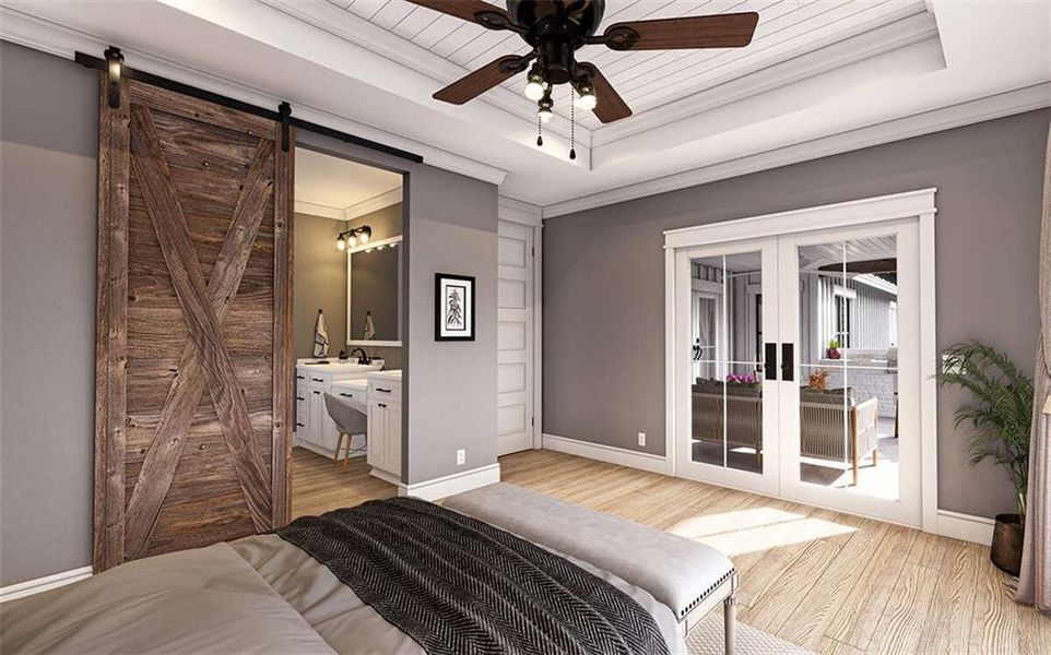 Furnished interior view inside a new home in , Carrollton (Image 7).