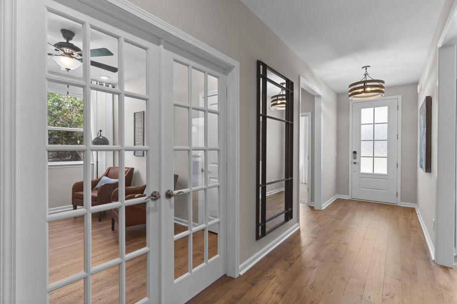 Representative furnished interior of a home built from the The Cherry Grove by Chesapeake Homes in Coastal Club of the Carolinas, Calabash (Image 9).