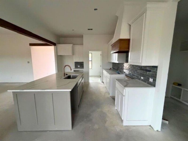 In-progress construction of a new home in Stonehenge Additional II, Sanger, TX (Image 5). In-progress construction of a new home in Stonehenge Additional II, Sanger, TX (Image 5).