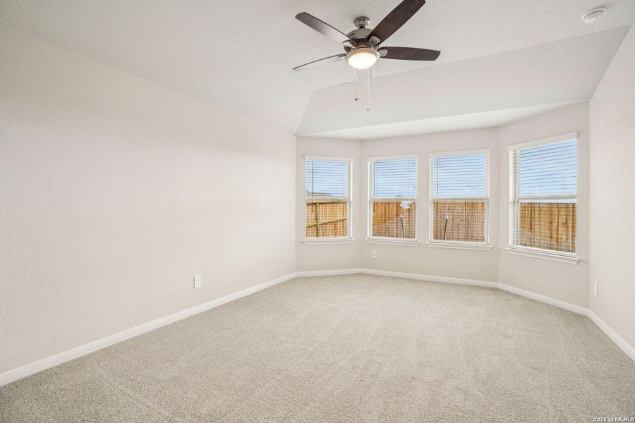 Spacious, unfurnished interior of a new home in Legendary Trails - Premier Series, Cibolo (Image 28).