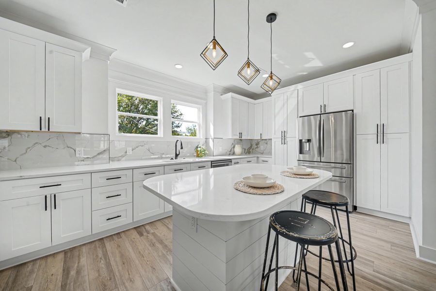 Furnished interior view inside a new home in , North Charleston (Image 6). Furnished interior view inside a new home in , North Charleston (Image 6).