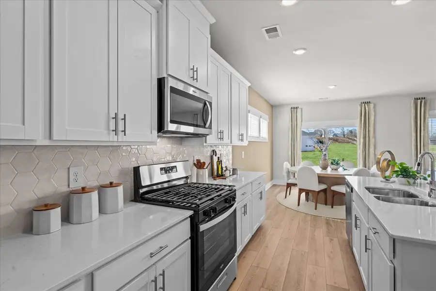 Furnished interior view inside a new home in Ashby Woods, Boiling Springs (Image 6).
