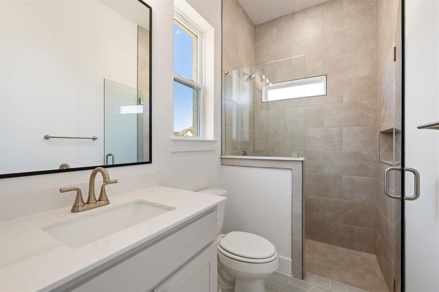 Furnished interior view inside a new home in NorthGlen, Haslet (Image 16).