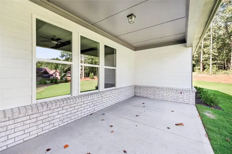 Exterior details and patio area of a home in , Gainesville (Image 32).