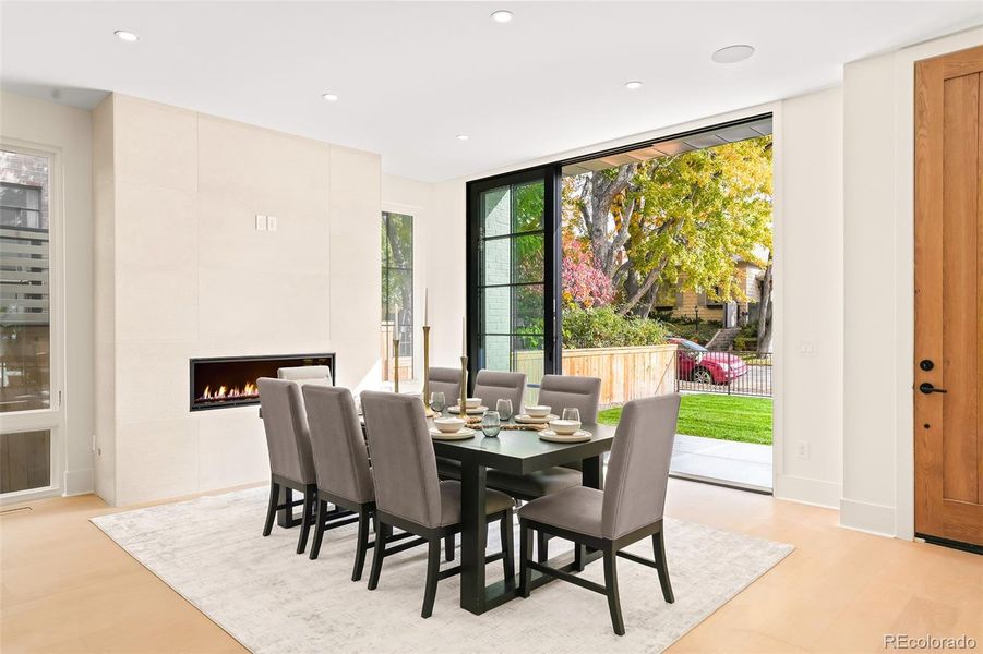 Furnished interior view inside a new home in , Denver (Image 6).
