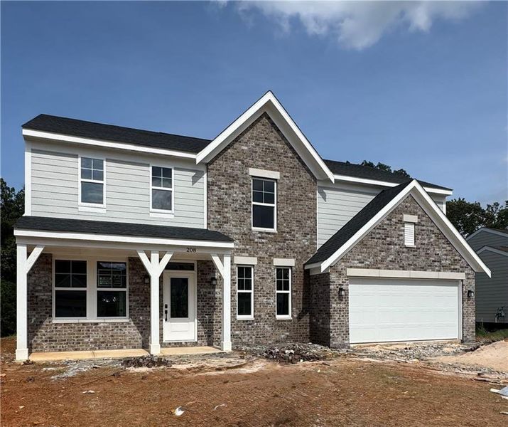 In-progress construction of a new home in Pickens Bluff, Dallas, GA (Image 5). In-progress construction of a new home in Pickens Bluff, Dallas, GA (Image 5).