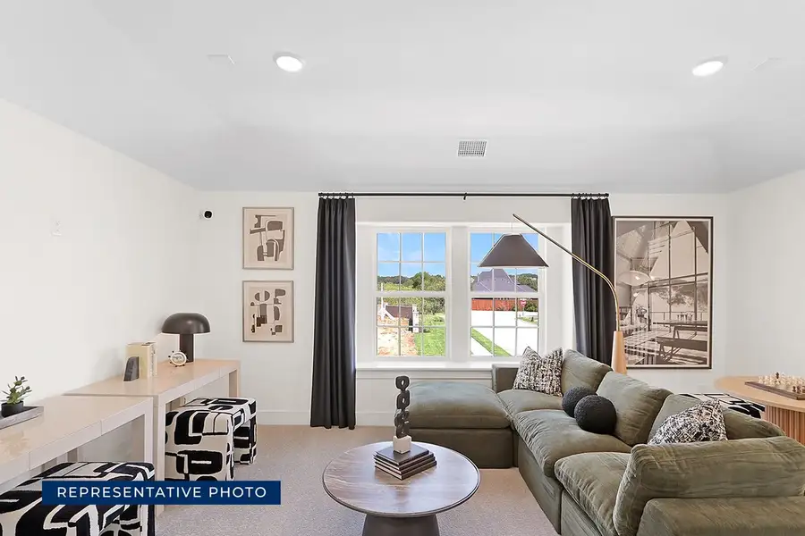 Representative furnished interior of a home built from the Ford F by First Texas Homes in Spiritas Ranch, Little Elm (Image 13).