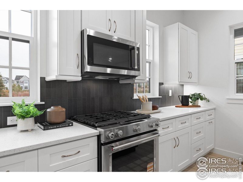 Furnished interior view inside a new home in Westerly, Erie (Image 5).