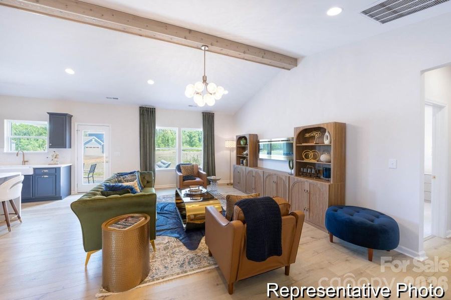 Furnished interior view inside a new home in Colvin Park, Rock Hill (Image 11).