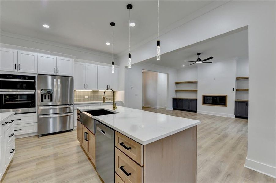 Furnished interior view inside a new home in , Lawrenceville (Image 11).