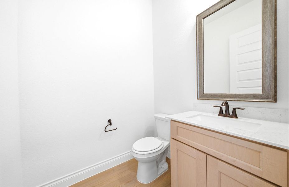 Furnished interior view inside a new home in , Cypress (Image 7).